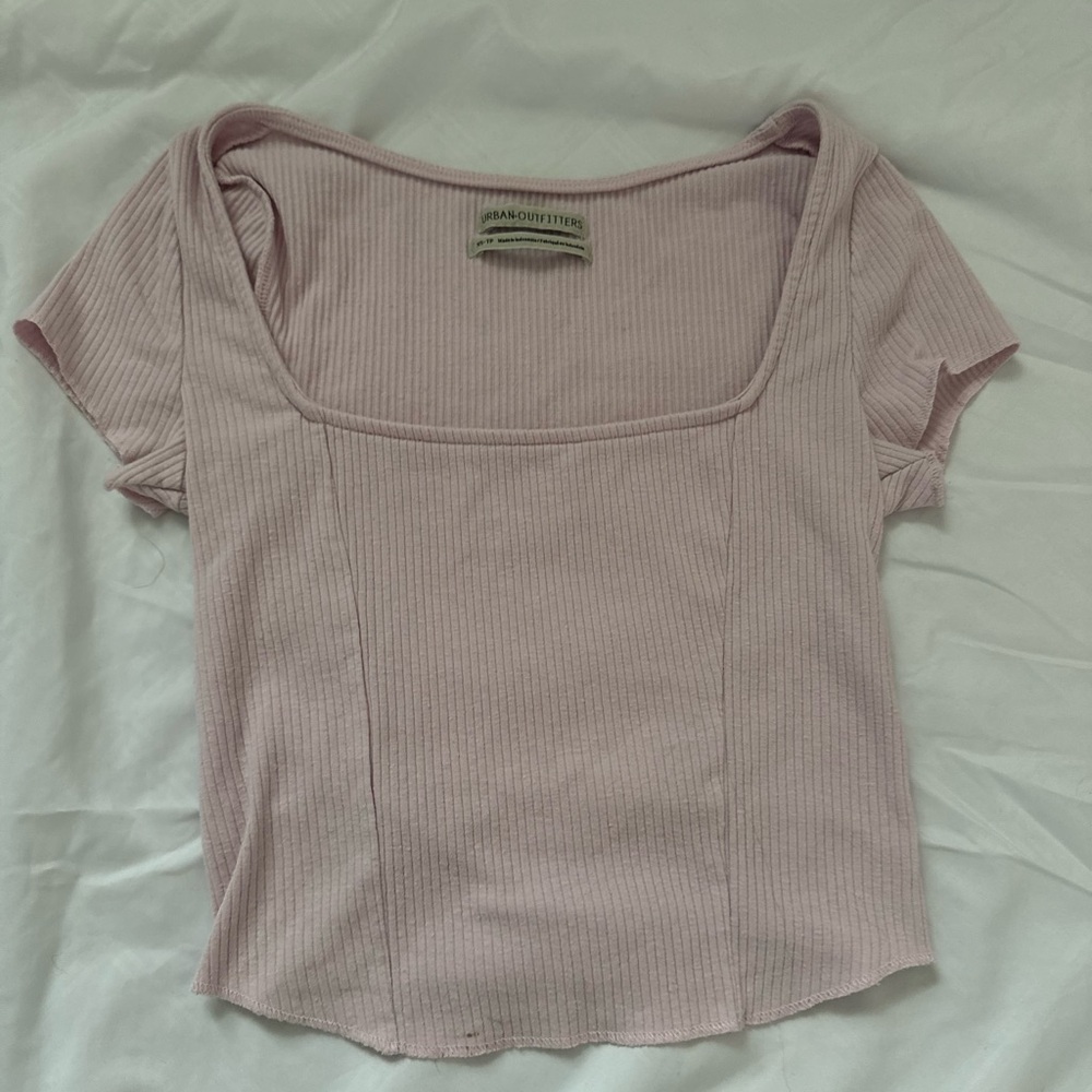 Urban Outfitters Pink Crop Top Size XS in Great Condition